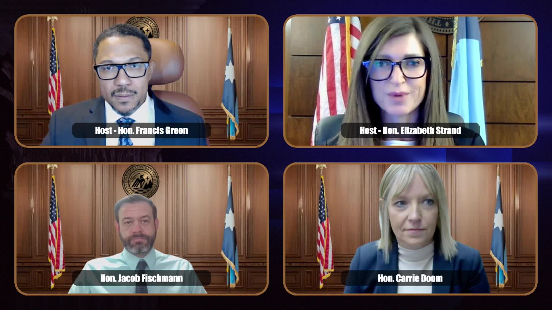 Thumbnail image for District Court Show: Episode 144 - New Judges Doom & Fischmann