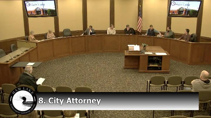 Thumbnail image for Ham Lake City Council Meeting 1/5/2026