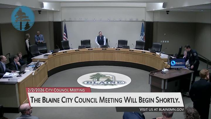 Thumbnail image for Blaine City Council Meeting 2/2/2026