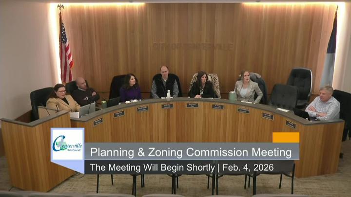 Thumbnail image for Centerville Planning and Zoning Commission Meeting 2/4/2026