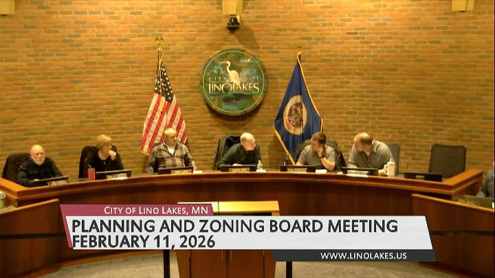 Thumbnail image for Lino Lakes Planning & Zoning Commission Meeting 2/11/2026
