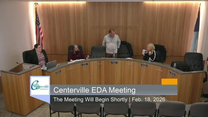 Thumbnail image for Centerville Economic Development Authority (EDA) Meeting 2/18/2026