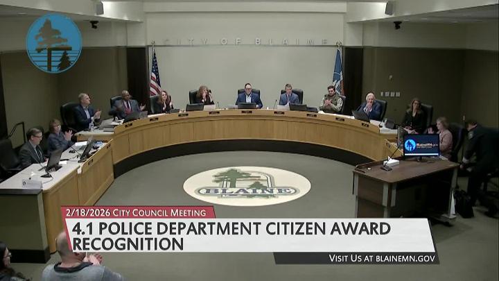 Thumbnail image for Blaine City Council Meeting 2/18/2026