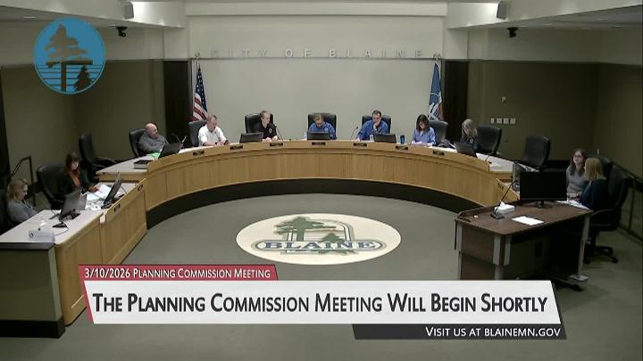 Thumbnail image for Blaine Planning Commission Meeting 3/10/2026