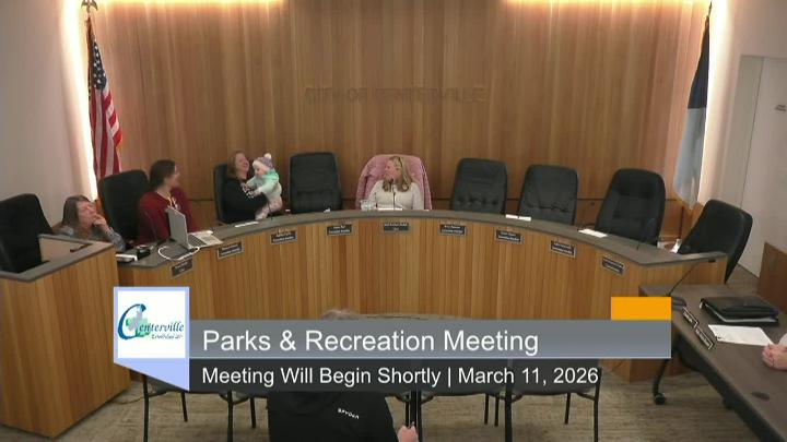 Thumbnail image for Centerville Park and Recreation Committee Meeting 3/11/2026