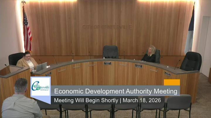 Thumbnail image for Centerville Economic Development Authority (EDA) Meeting 3/18/2026