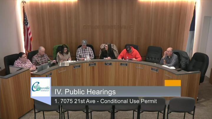 Thumbnail image for Centerville Planning and Zoning Commission Meeting 4/7/2026