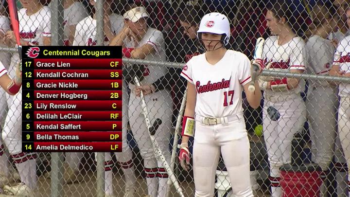 Thumbnail image for Softball: Centennial at Spring Lake Park