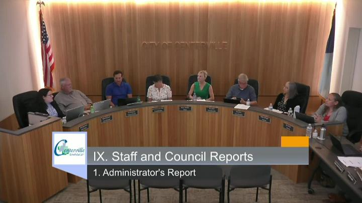 Thumbnail image for Centerville City Council Meeting 8/27/2026